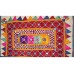 Indian-embroidered-toran-door-valances-wall-hanging-Vintage-Window-Decor HVT062   192601051533